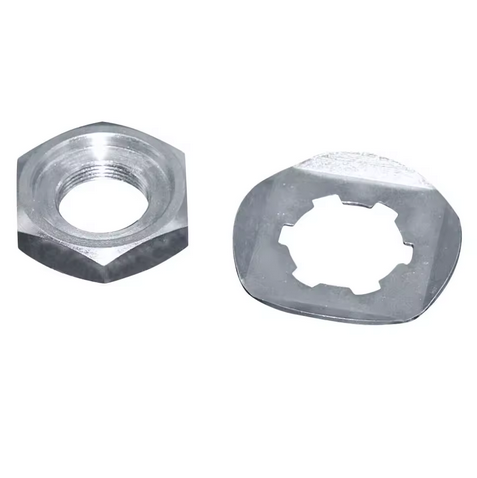 Factory Image Racing Front Sprocket Nut + Lock Washer Yamaha Banshee YFZ350 YZF600R Fzs 600 90179-18020-00