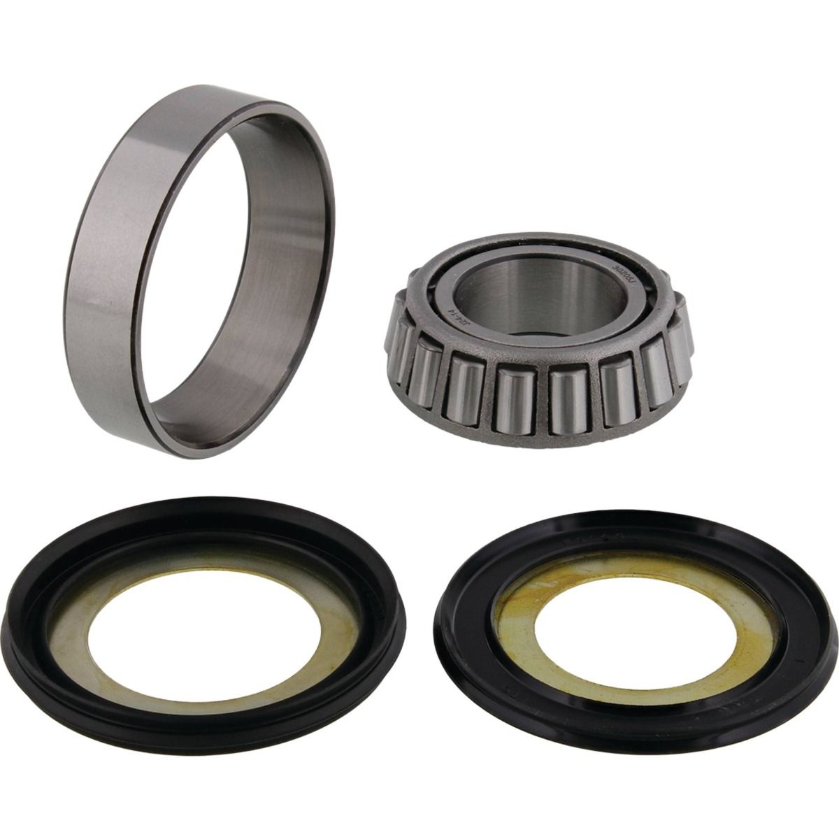 All Balls Racing Bearing Taper & Seal Kit Allballs 30205J-5 25×52×16.5MM (Suits 25×52×16.25 & 25×52×17)