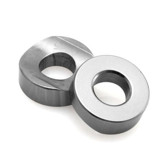 Factory Image Racing Rim Lock Spacers Alloy Silver Aluminum