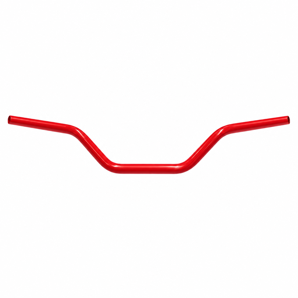 Factory Image Racing 22.2mm handlebars in red product photo