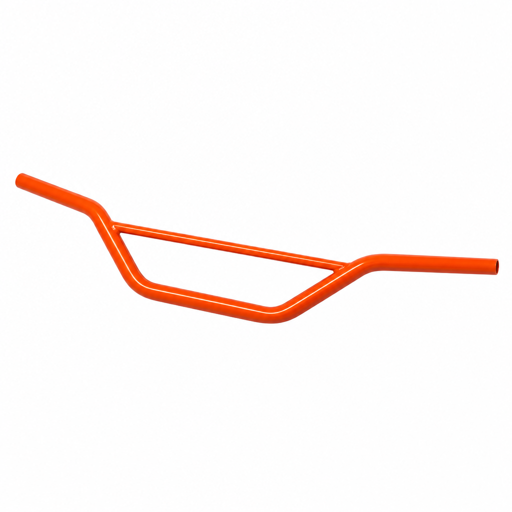 Factory Image Racing High Rise 22.2mm handlebars in orange product photo