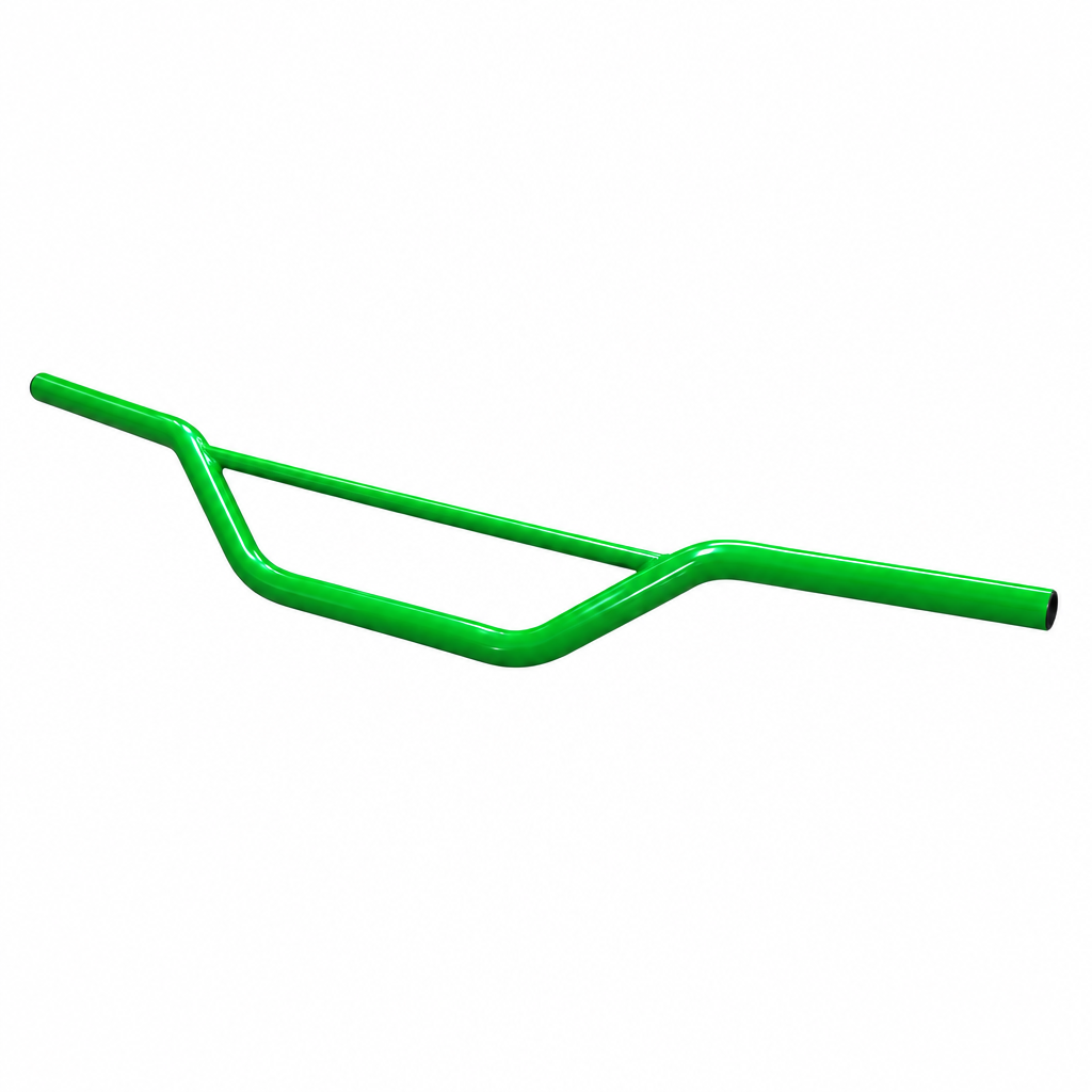 Factory Image Racing High Enduro handlebars in green product photo