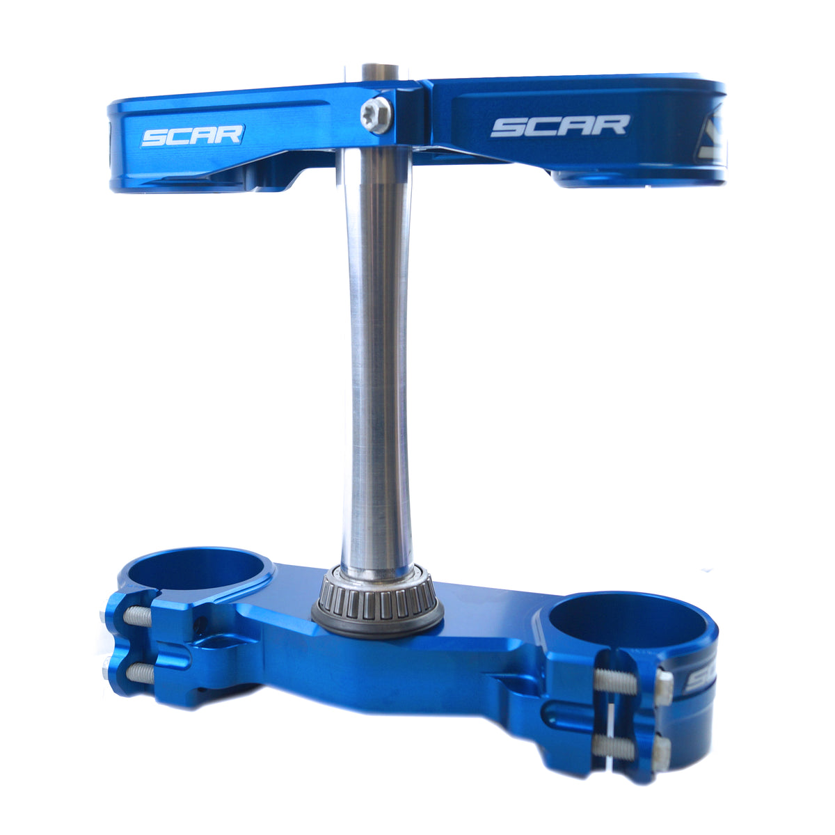 Triple Clamp Set 23-26 KTM Husqvarna Gasgas SX Xc Exc TC FC TE FE Mc Ec Ex SCAR Racing S5418BL 22 mm