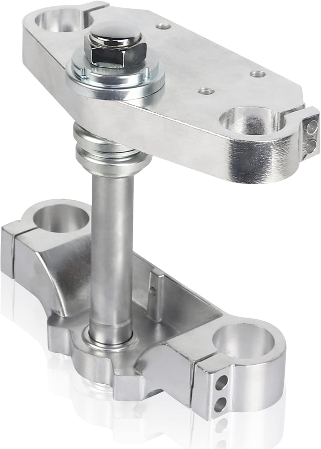 Factory Image Racing Pit Bike Triple Clamp Set 33mm Forks With 22mm (7/8) Handlebar Risers