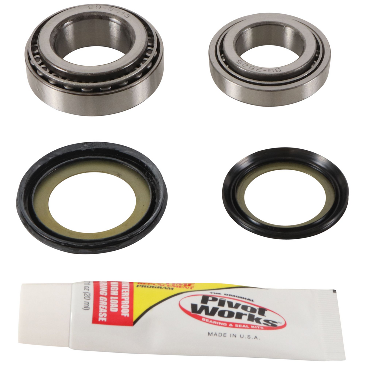 Steering Bearing Kit Allballs, Pivot Works PWSSK-K10-000 Kawasaki, KLX110 2010-2020, KLX110L 2010-2020