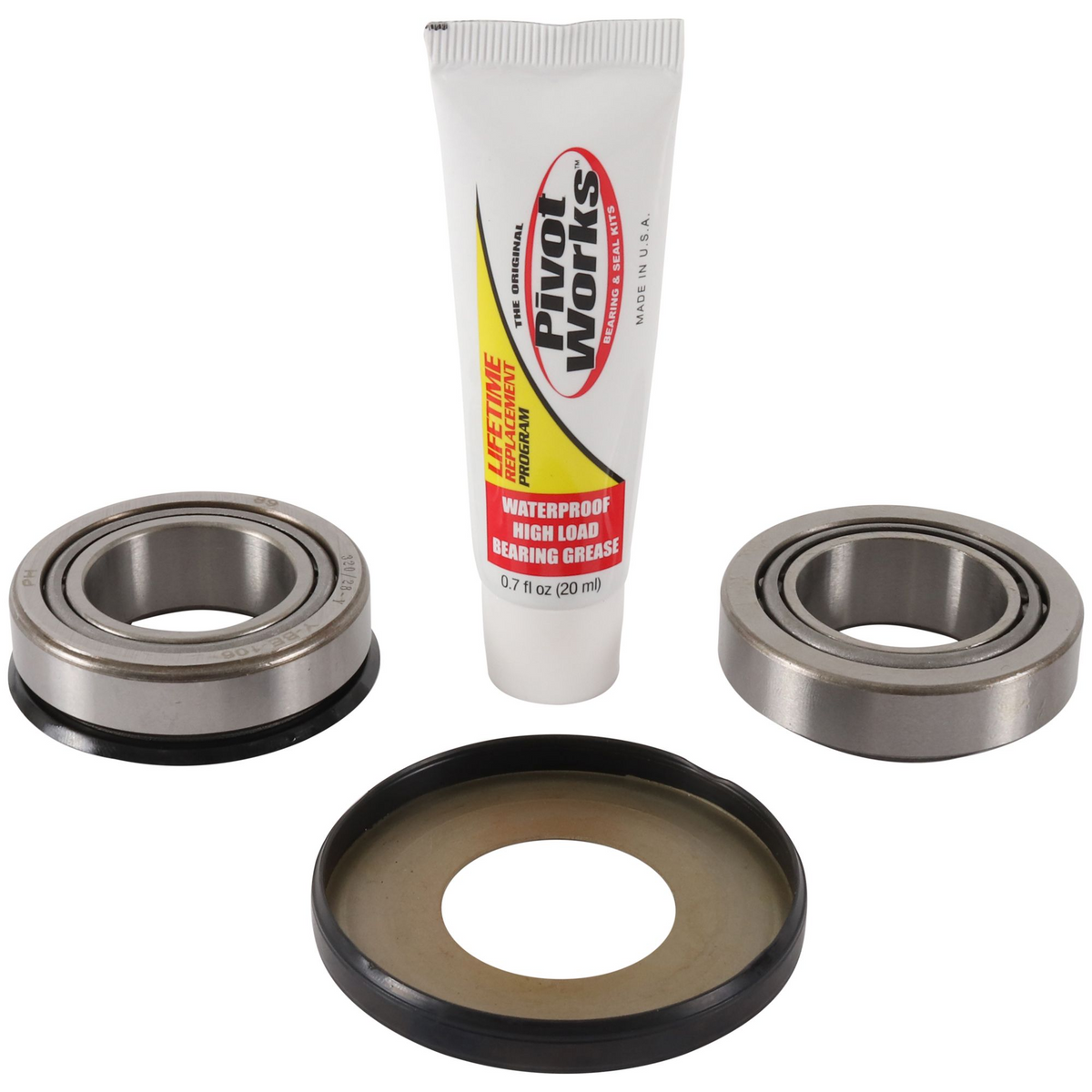 Steering Bearing Kit RM, Pivot Works PWSSK-S09-421, Suzuki RM125 06-08, RM250 06-08