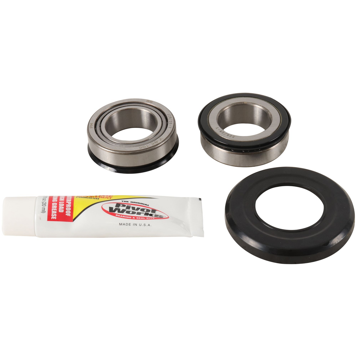 Steering Bearing Kit RMZ RMX, Pivot Works PWSSK-S12-000, Suzuki RMX450 17-19, RMZ250 13-20, RMZ450 13-20