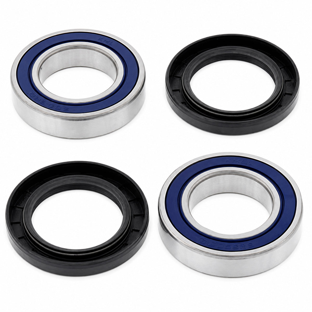 All Balls Racing Wheel Bearing Kit Rear 84-85 Kaw KXT250, Allballs 25-1121 ATV