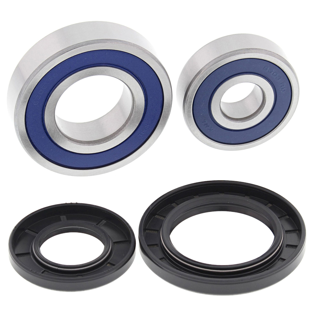 All Balls Racing Wheel Bearing Kit Rear 78-17 Kaw KZ650/Yam FZ6R, Allballs 25-1282 Road
