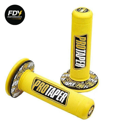 Yellow Pro Taper Handlebar Grips – Premium Universal 7/8”