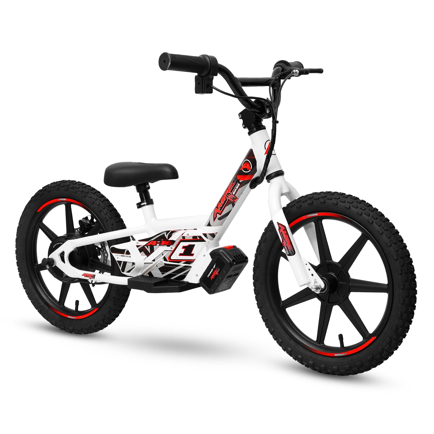 Amped A16 Electric Dirt Balance Bike – 24V Lithium | 250W Motor