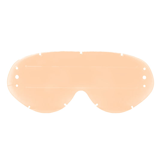 HYBRID ROLL OFF LENS PINK RAISED STRIP, ANTI FOG, ANTI SCRATCH, LPR201R