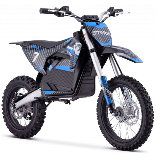2000W 60V Electric Dirt Bike Blue