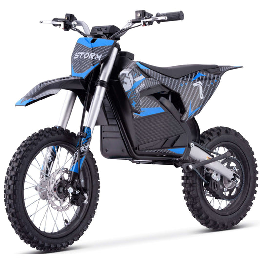 2000W 60V Electric Dirt Bike Blue