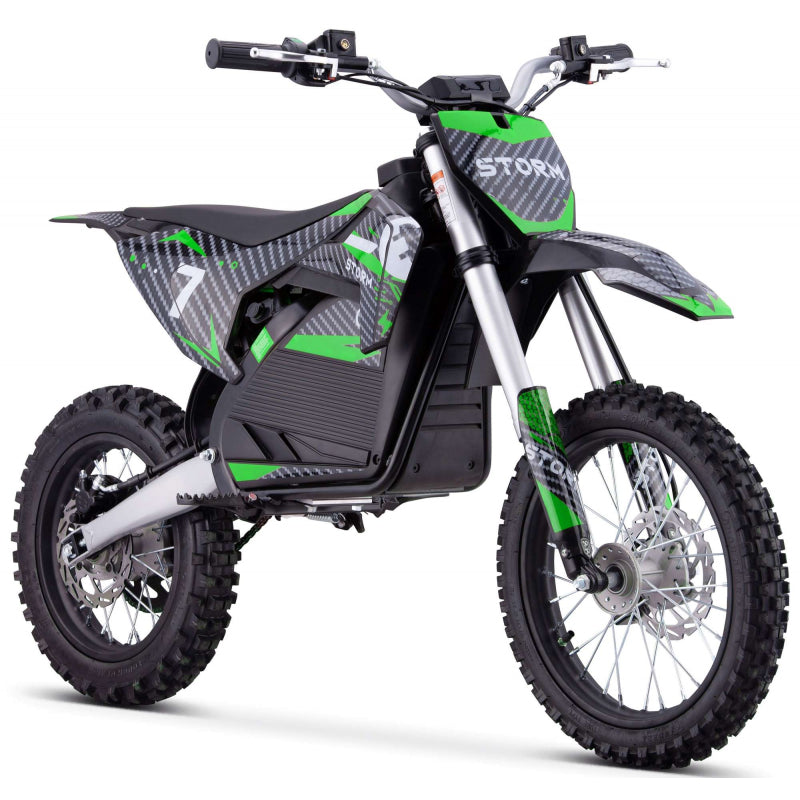 2000W 60V Electric Dirt Bike Blue