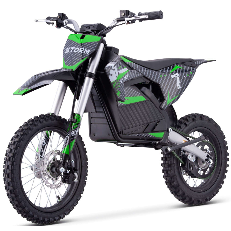 2000W 60V Electric Dirt Bike Blue