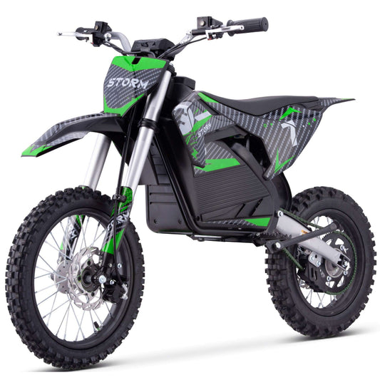 2000W 60V Electric Dirt Bike Green