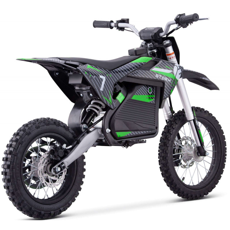 2000W 60V Electric Dirt Bike Blue
