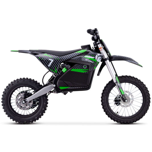 2000W 60V Electric Dirt Bike Green