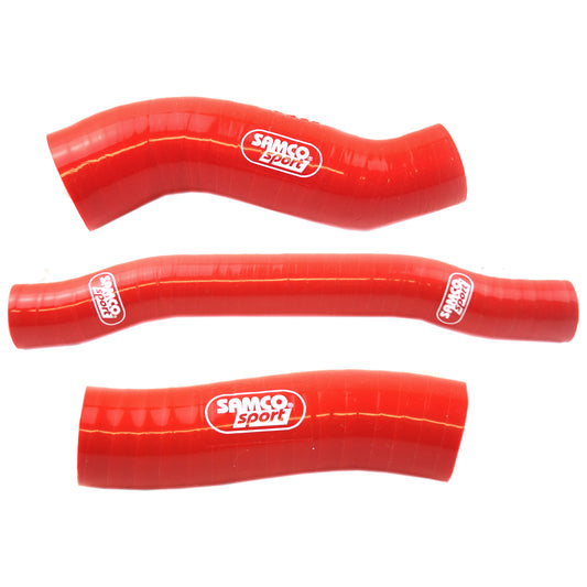 COOLANT HOSE 3 PIECE KIT RED 19-23 GAS GAS HUSQVARNA KTM 250 300 SAMCO SPORT KTM-104-RD
