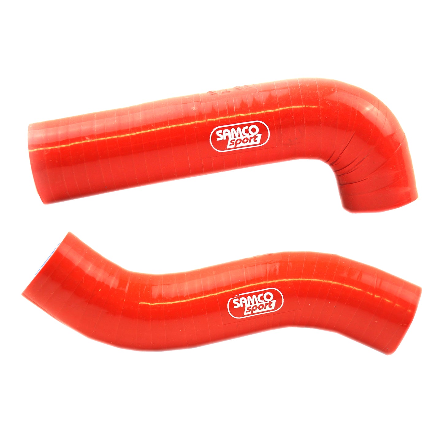 COOLANT HOSE 2 PIECE KIT RED 18-25 85 MC TC SX SAMCO SPORT KTM-97-RD