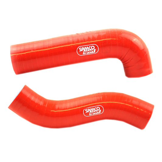 COOLANT HOSE 2 PIECE KIT RED 18-25 85 MC TC SX SAMCO SPORT KTM-97-RD