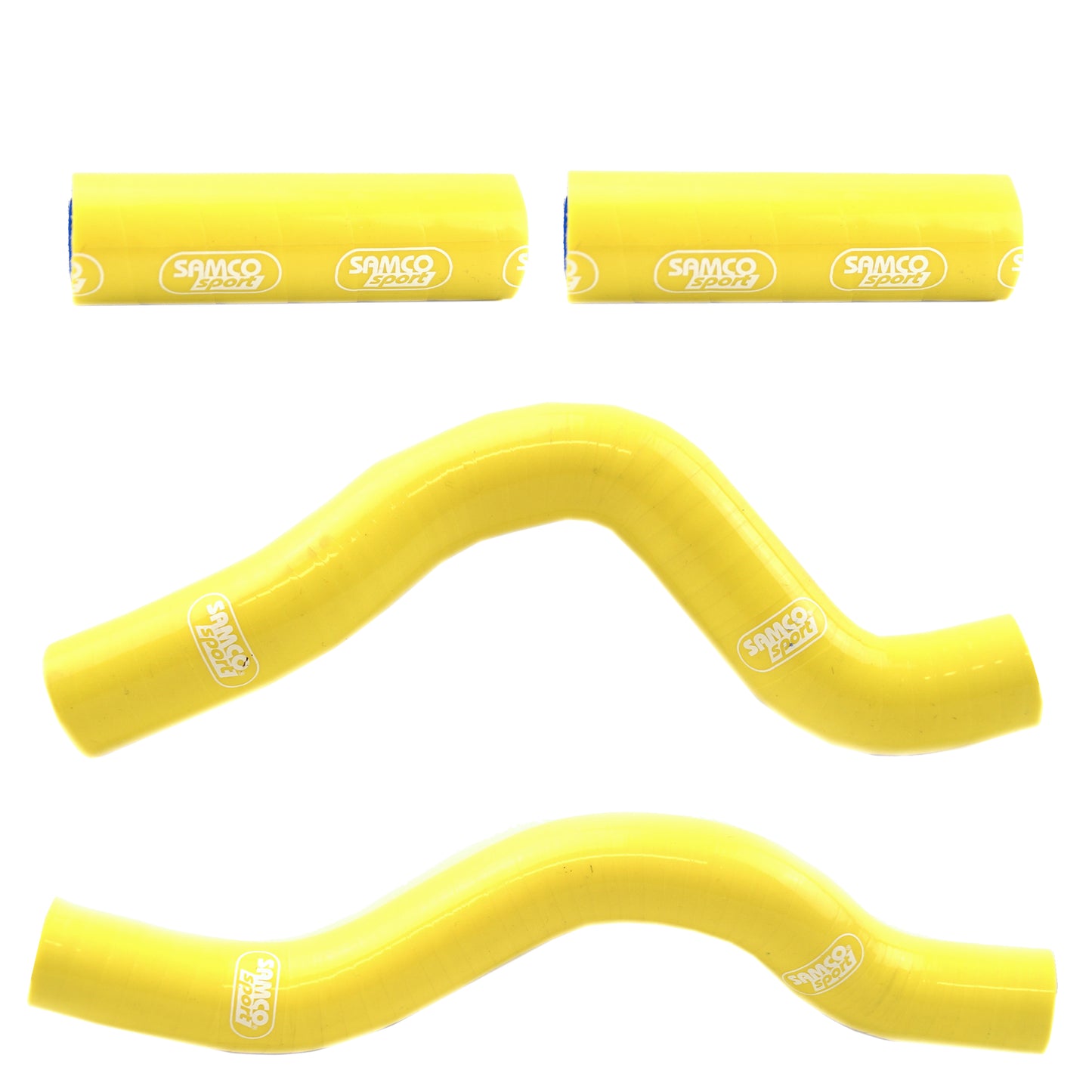 COOLANT HOSE 4 PIECE KIT YELLOW 01-12 SUZUKI RM 250 SAMCO SPORT SUZ-36-YE