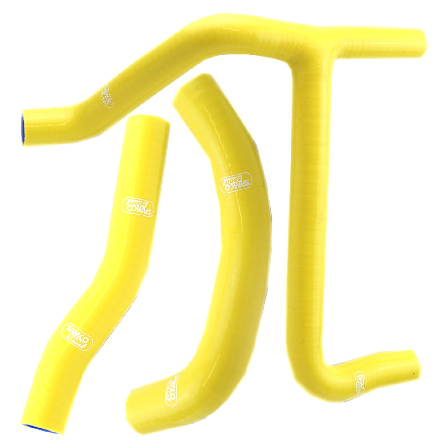 COOLANT HOSE 3 PIECE KIT YELLOW 10 SUZUKI 250 RM Z 250 SAMCO SPORT SUZ-37-YE