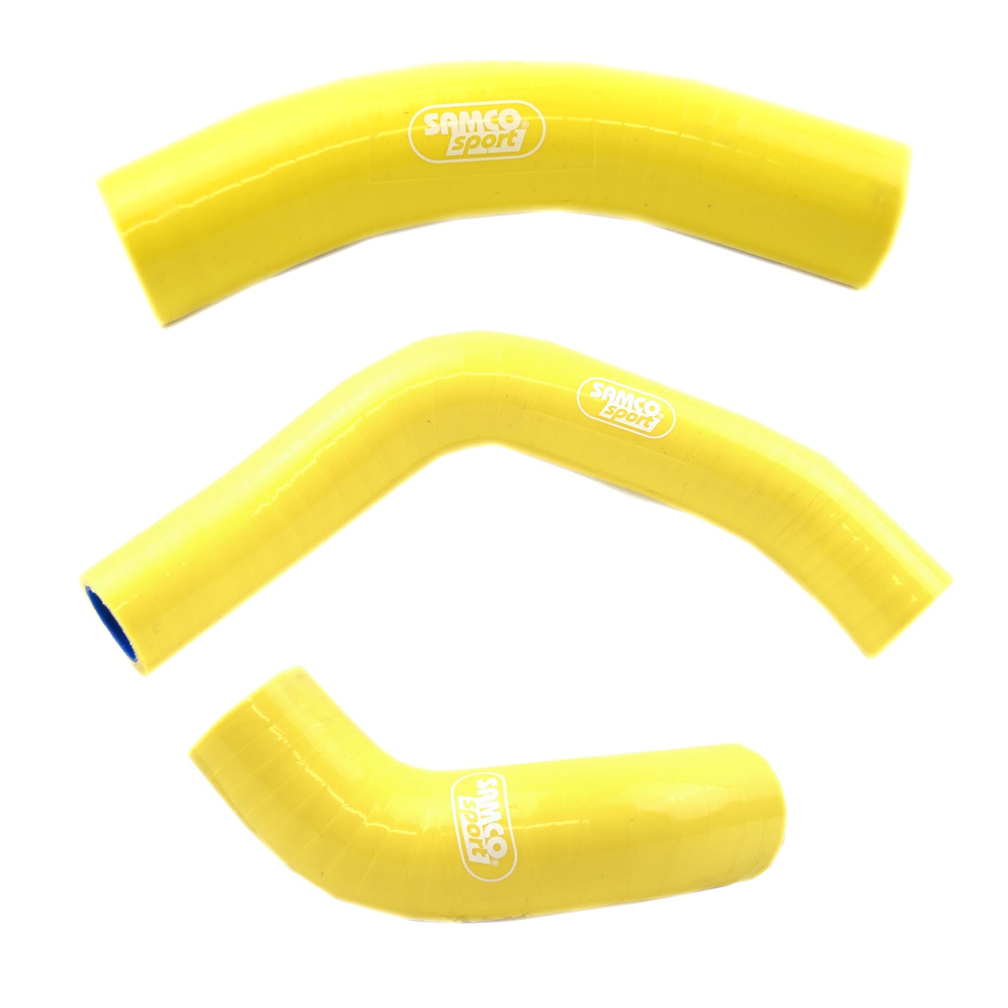 COOLANT HOSE 3 PIECE KIT YELLOW 89-90 SUZUKI RM 250 SAMCO SPORT SUZ-52-YE