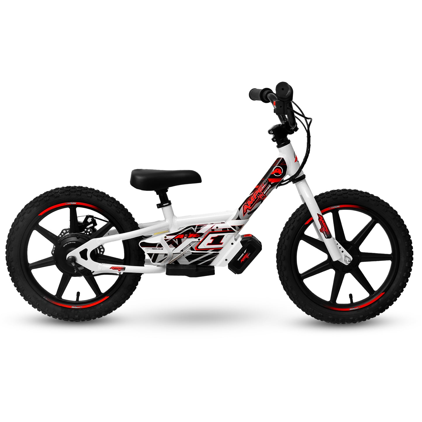 Amped A16 Electric Dirt Balance Bike – 24V Lithium | 250W Motor
