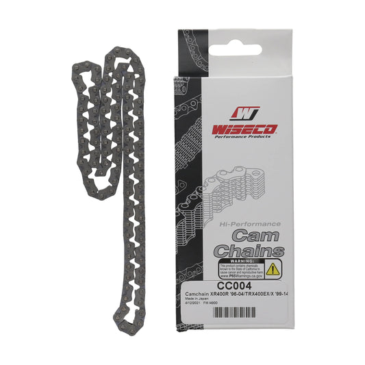 Cam Chain 82RH2010 112 Link XR400, TRX400EX, Wiseco CC004, 14401-KCY-671, Old No. 30-520.WI