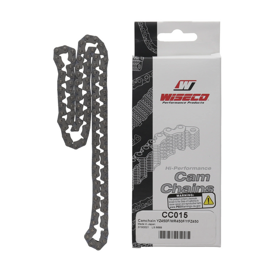 Cam Chain 82RH2010 118 Link XR600R 93-00, Wiseco CC005, Made In Japan