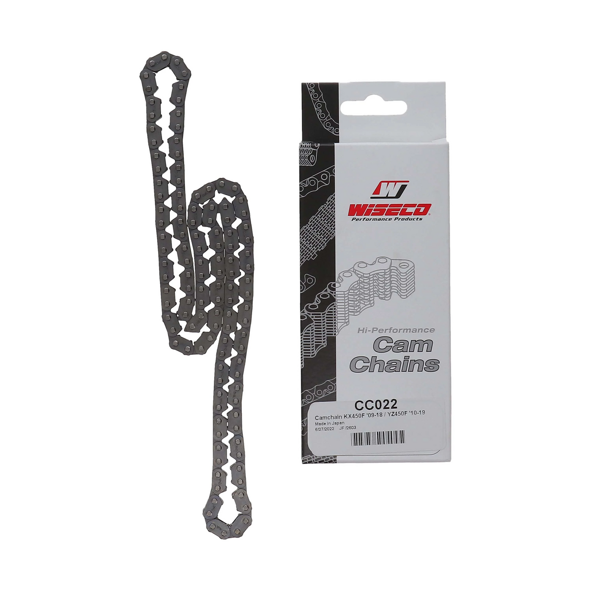 Cam Chain 92RH2010-122M XR650R 00-07, Wiseco CC006