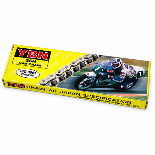Hot Cams Cam Chain Ybn 25H 104 Links, Ybn 280-0052, Y25H104, LT-F250 YFM250