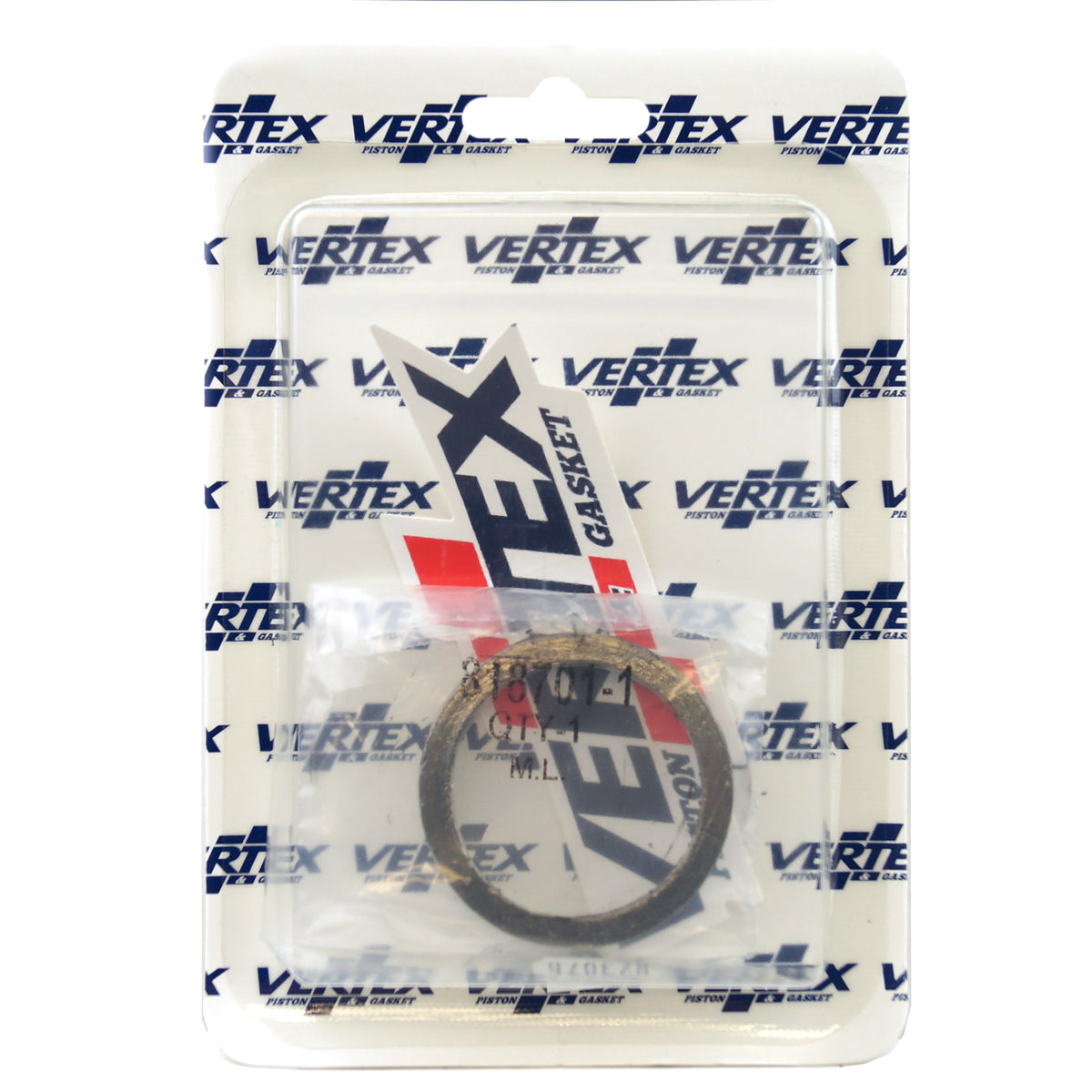 EXHAUST GASKET HEADER, VERTEX 823076, ATV MX