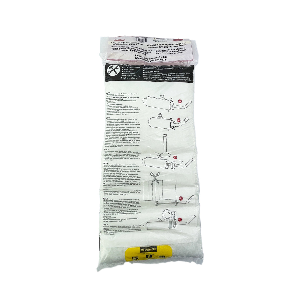FMF Premier 2-Stroke Exhaust Silencer Packing - FMF 015301