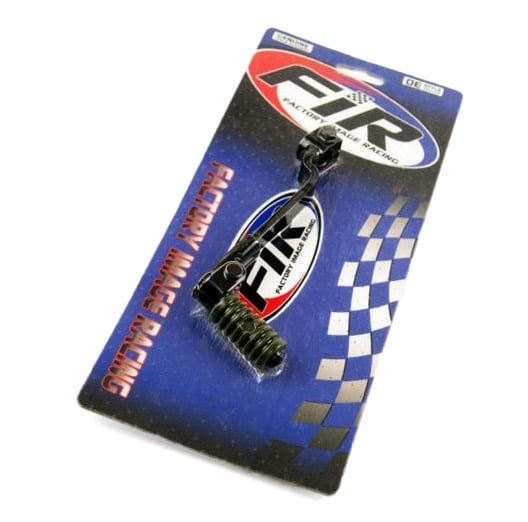 Factory Image Racing Gear Lever Steel Black Folding, 11.5mm Spline