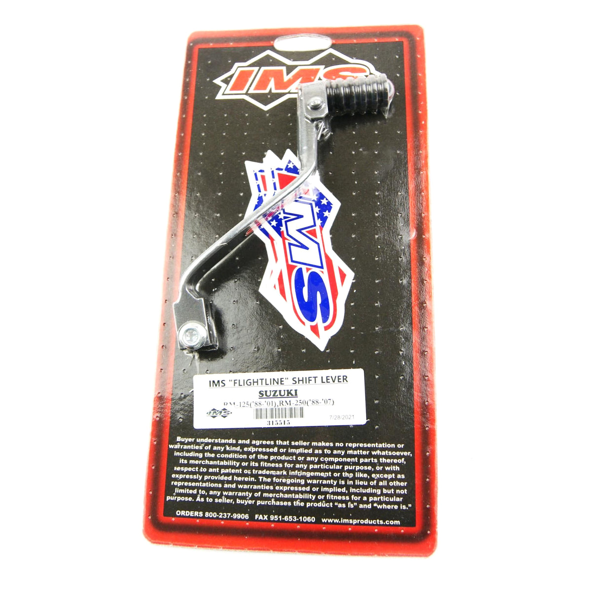 Ims Products Gear Lever Ims RM125 RM250, 25600-27C05, 25600-37E00, 315515