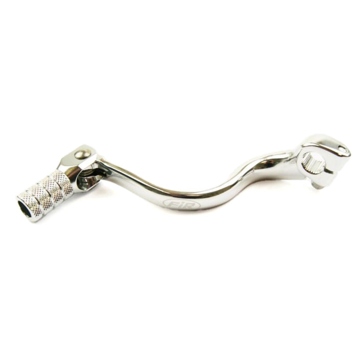 Factory Image Racing Gear Lever Alloy KX 125 250, Aluminium Forged Silver/Sil