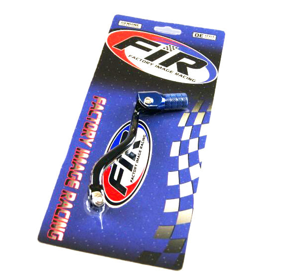 Factory Image Racing Gear Lever Shift YZ 80/85/125, Aluminium Forged 2HF-18110-02, FIR Brand, Black & Blue
