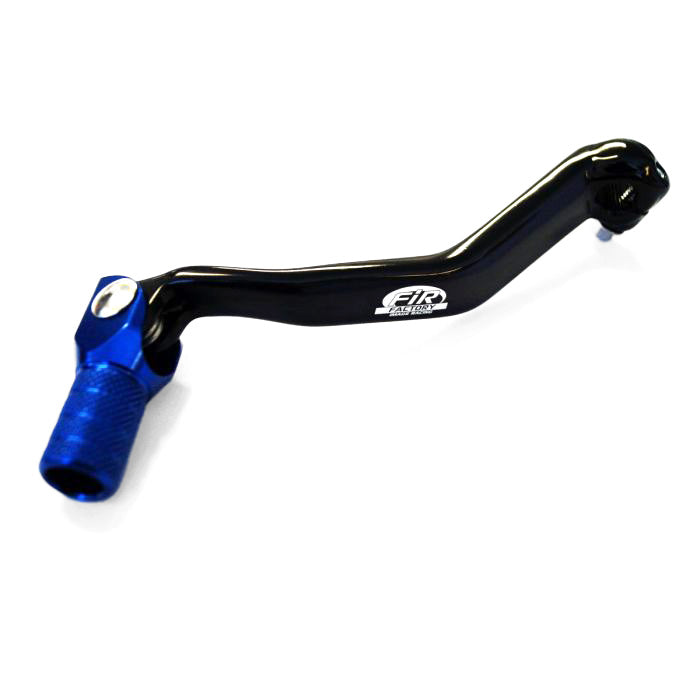 Factory Image Racing Gear Lever Black / Blue Tip, Aluminium Forged 1C3-18110-00, FIR Brand, YZ125 / YZ250