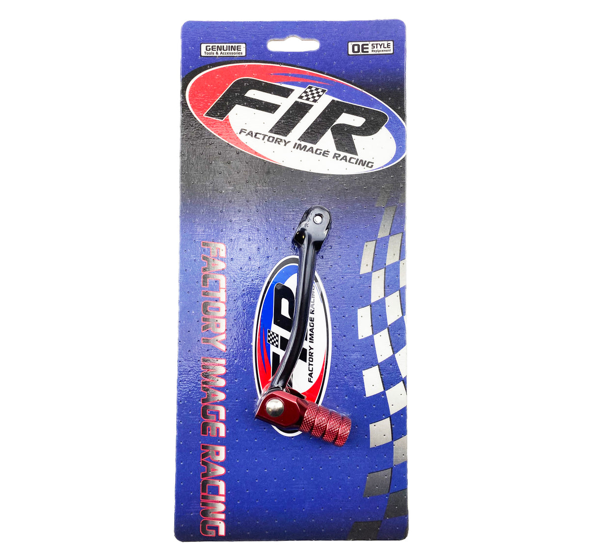 Factory Image Racing Gear Lever Shift CRF 50 01-17, Aluminium Forged 24701GEL770, FIR Brand, Black & Red