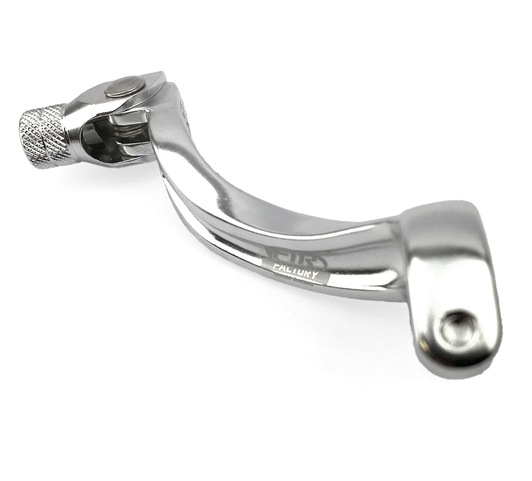 Factory Image Racing Gear Lever Shift Beta 2T 2021, Aluminium Forged, FIR Brand, Silver