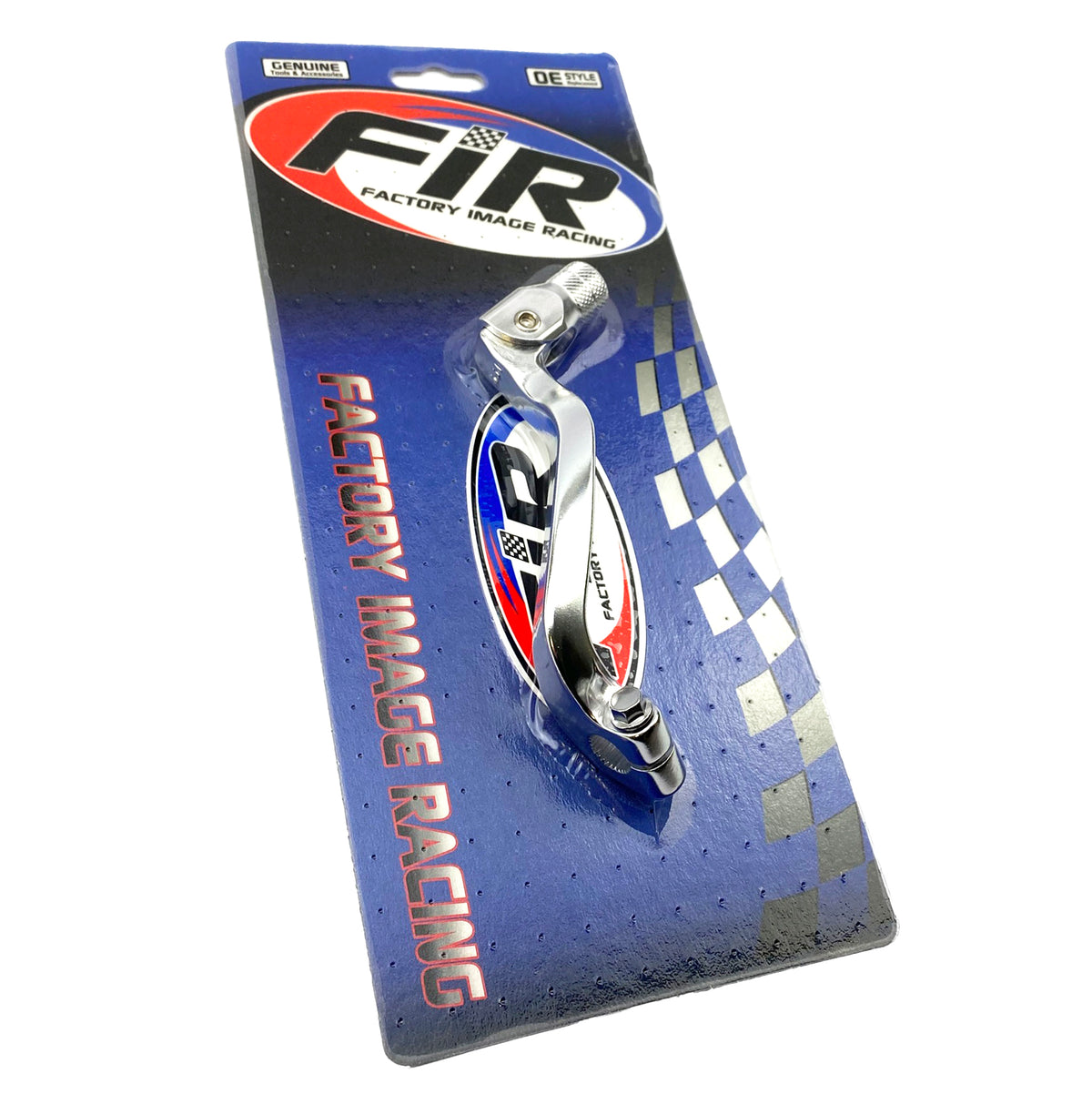 Factory Image Racing Gear Lever Shift Beta 2T 2021, Aluminium Forged, FIR Brand, Silver