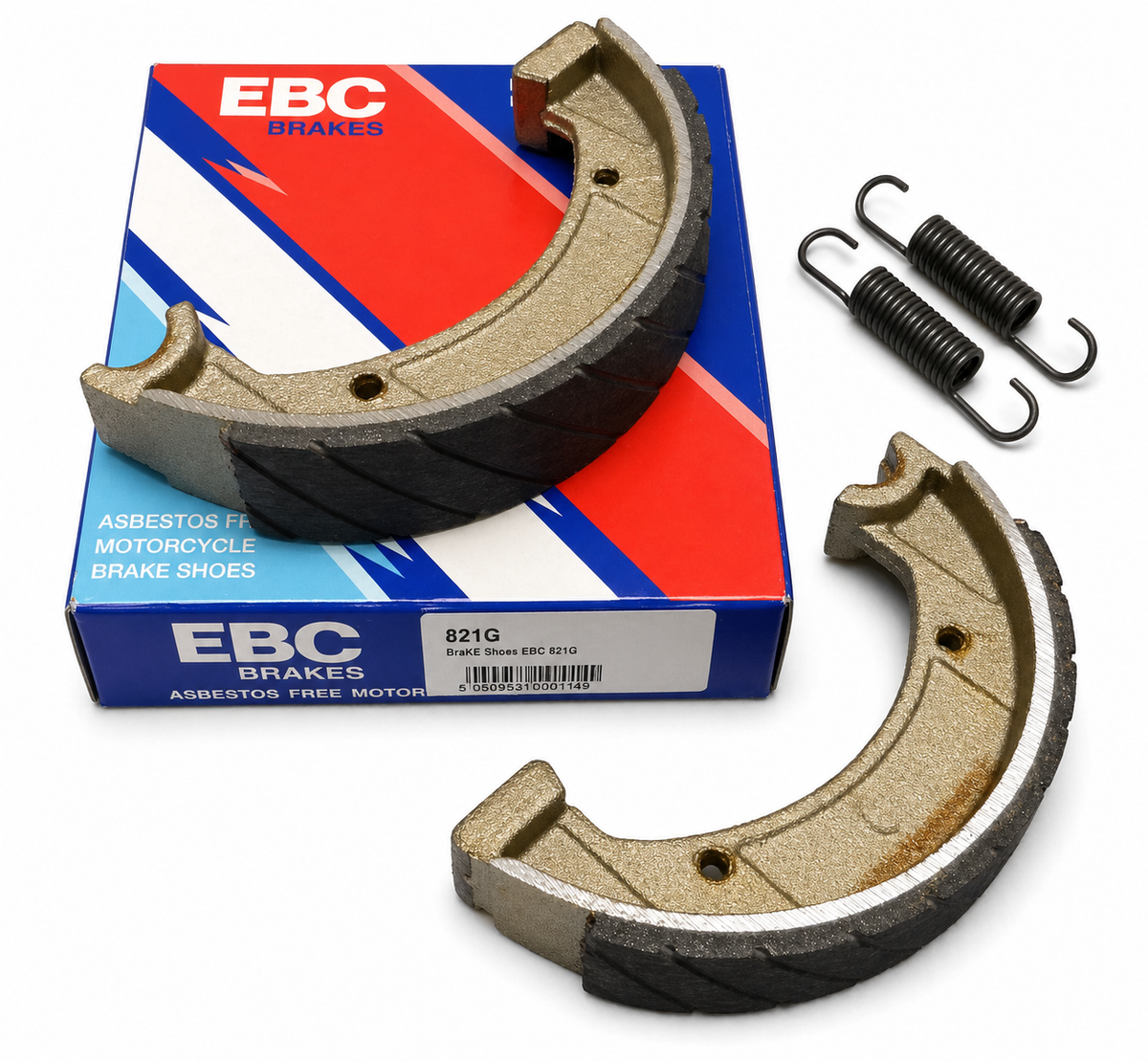Brake Shoes Grooved Ebc 821G