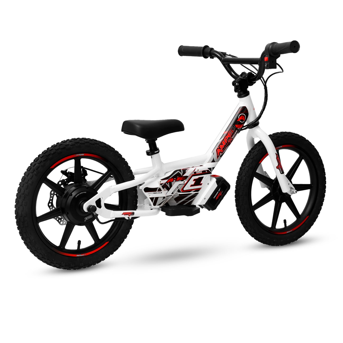 Amped A16 Electric Dirt Balance Bike – 24V Lithium | 250W Motor