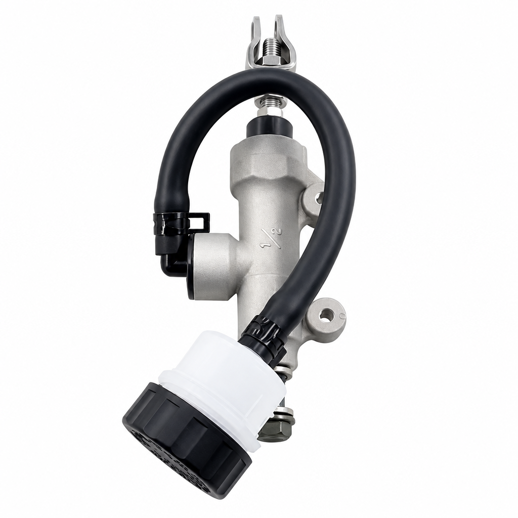 Dirt Racing Rear Brake Master Cylinder Reservoir Universal Yamaha Fzx Rd Rz Sdr Xt Srx Tdm Tzr Yzf-r R1-Z