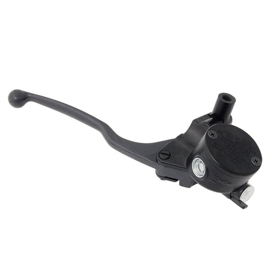 K&L Supply Master Cylinder Retro 14mm, Black Body With Black Lever., 32-1188