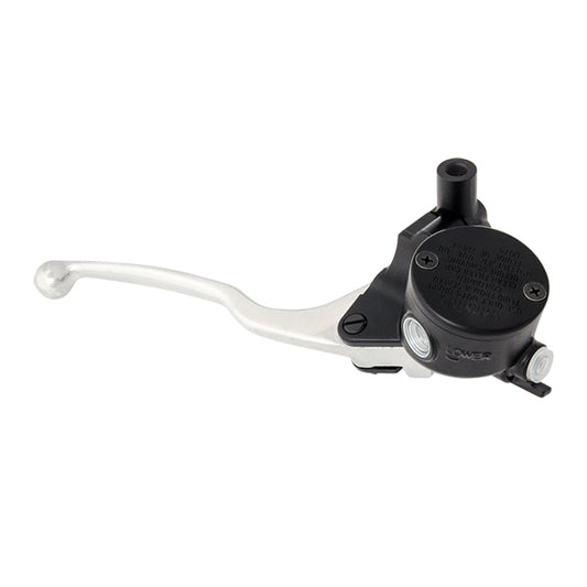 K&L Supply Master Cylinder Retro 14mm, Black Body With Silver Lever., 32-1187