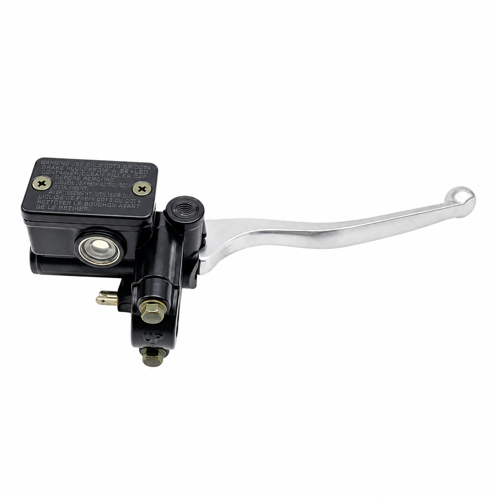 Dirt Racing Front Brake Master Cylinder Silver Blade Yamaha Banshee Big Bear Grizzly Kodiak Warrior Wolverine